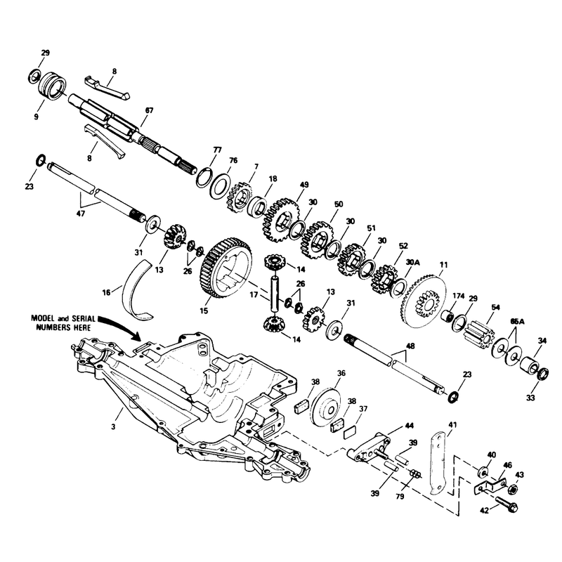 Peerless Transaxle Model No 915-020 Cont