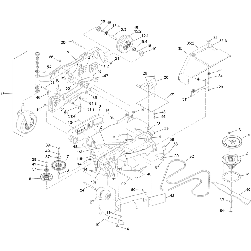 RH Wing Deck Assembly