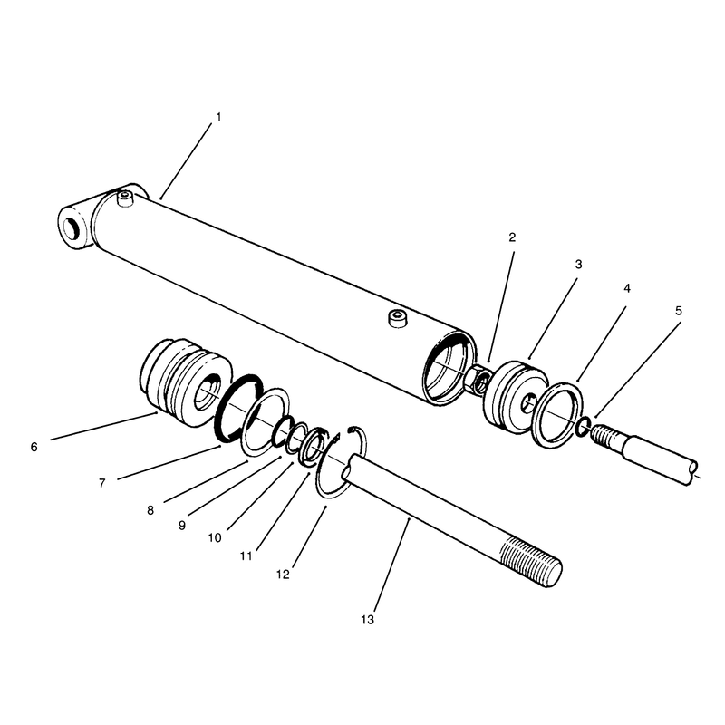 Hydraulic Lift Cylinder No 54-0150