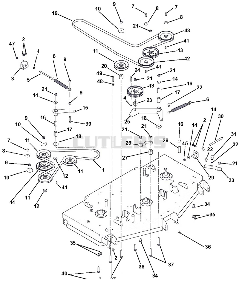 Belts, Pulleys And Idlers