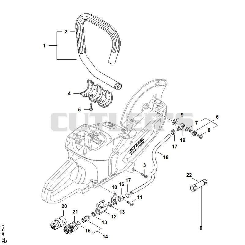 Handlebar, Water connection