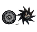 Mantis 3222 Power Tiller Border Edger Attachment for Gardening (Attachment Only)