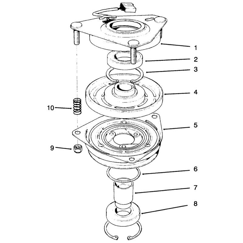 Clutch Assembly No 54-3200