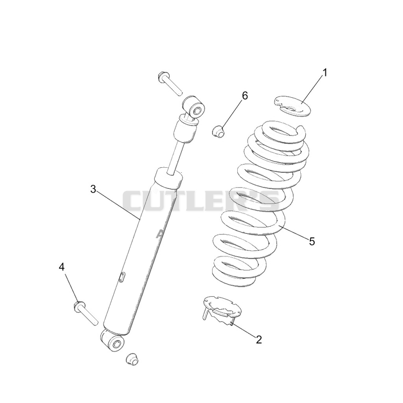 Suspension, Rear Shock
