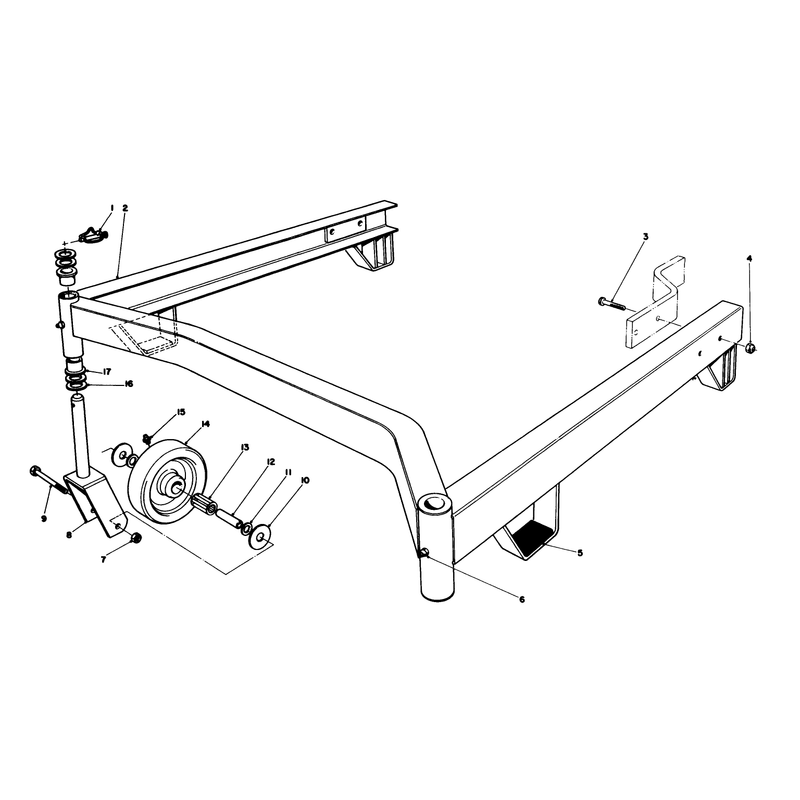 Cutting Unit Suspension Assembly