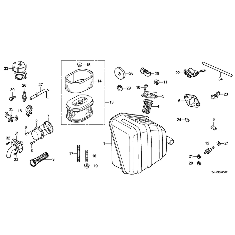 OTHER PARTS (MUFFLER)
