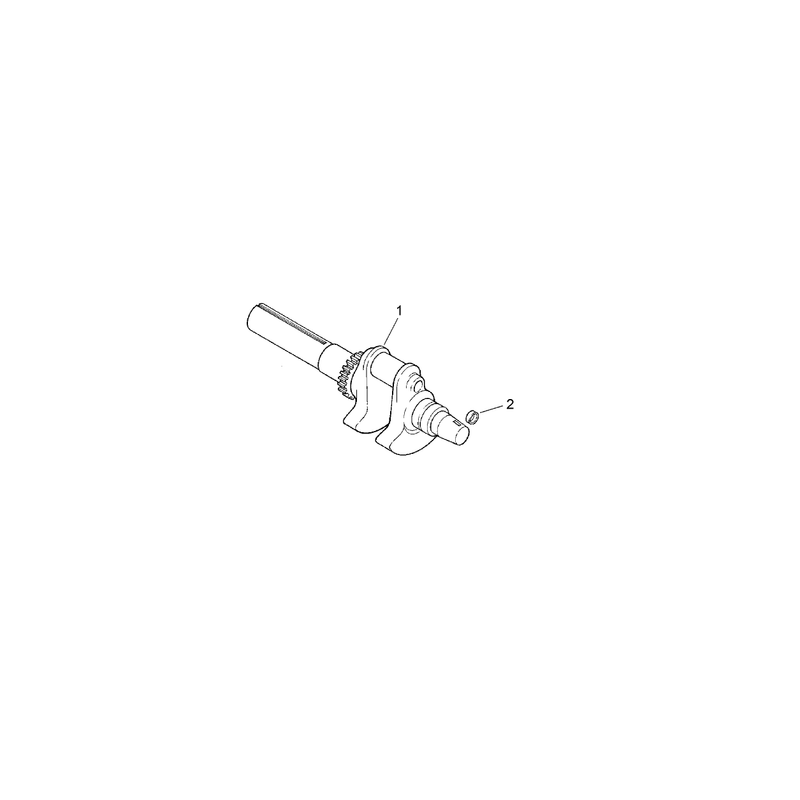 Group 1 - Crankshaft Assembly  Kohler CH25S 68696