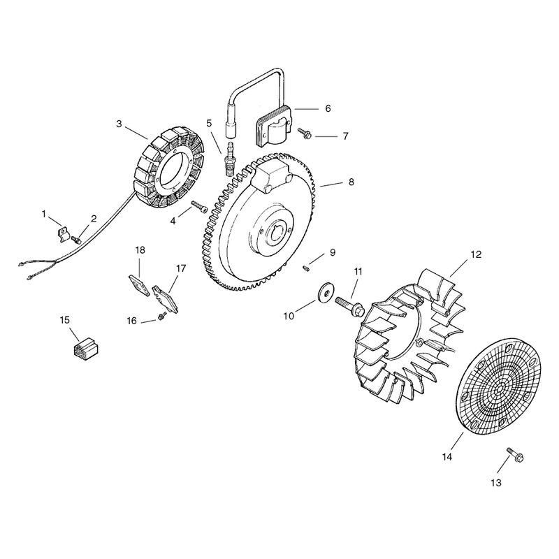 Ignition Electrical Assembly Kohler CH15S-44533