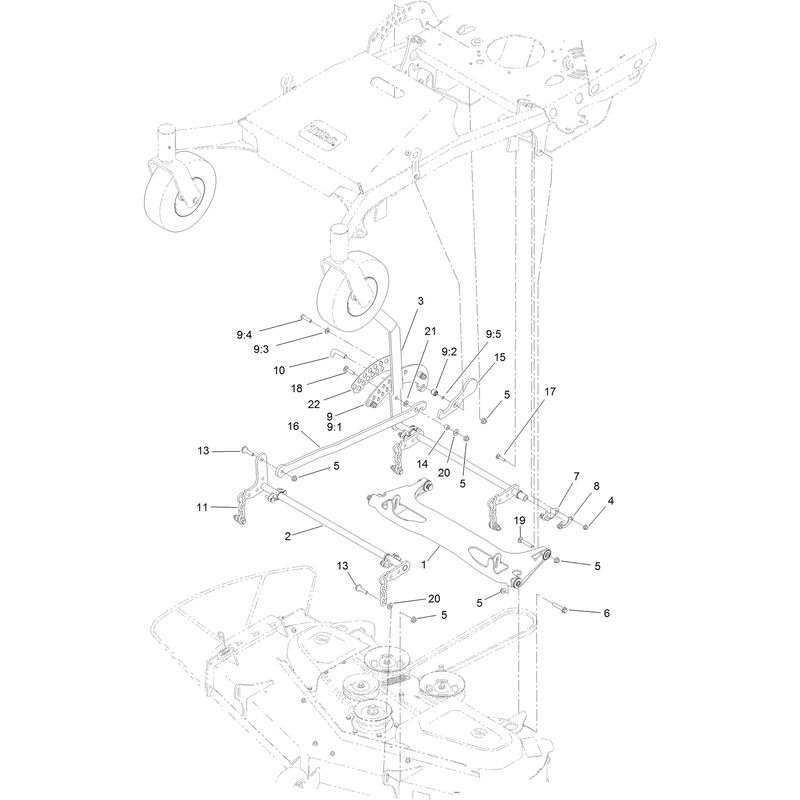 Deck Lift Assembly