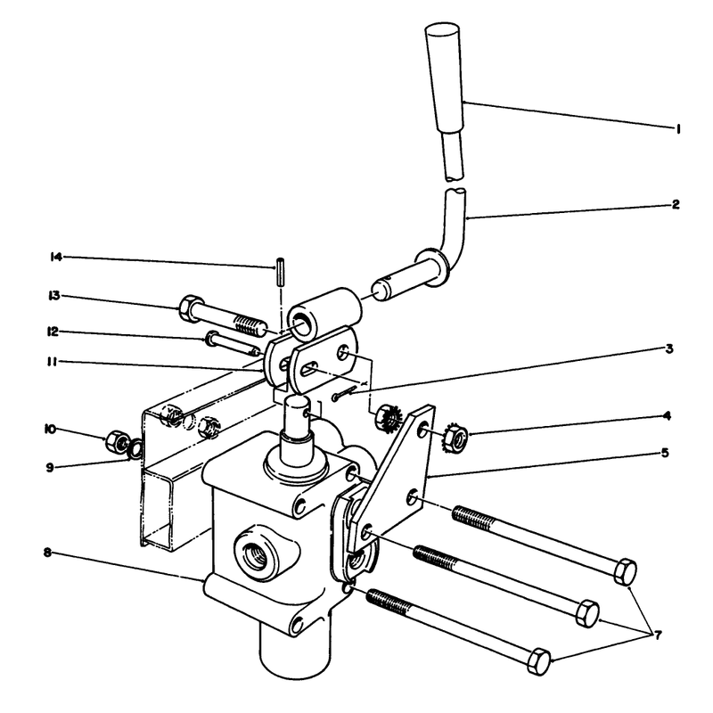 Valve and Lever Assembly