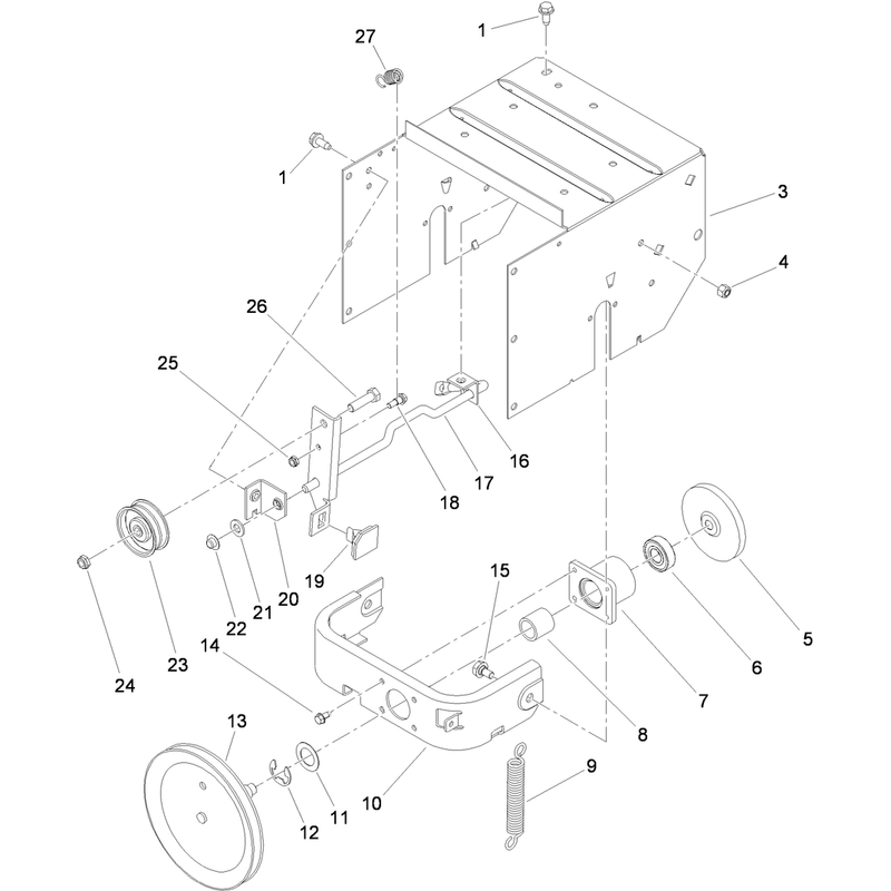 Frame and Pulley Assembly