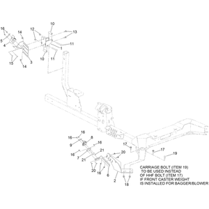 Trimmer Mount Assembly No 144-2665