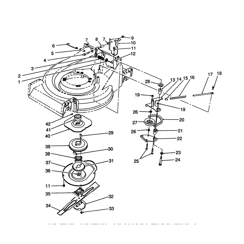 Blade Brake Clutch Assembly