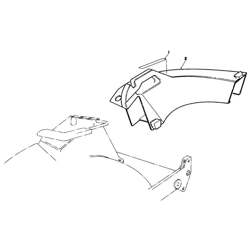 Side Discharge Chute Model No 59110 Optional