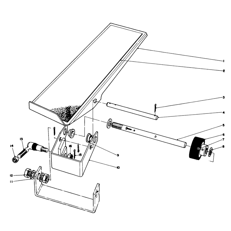 Traction Pedal Assembly