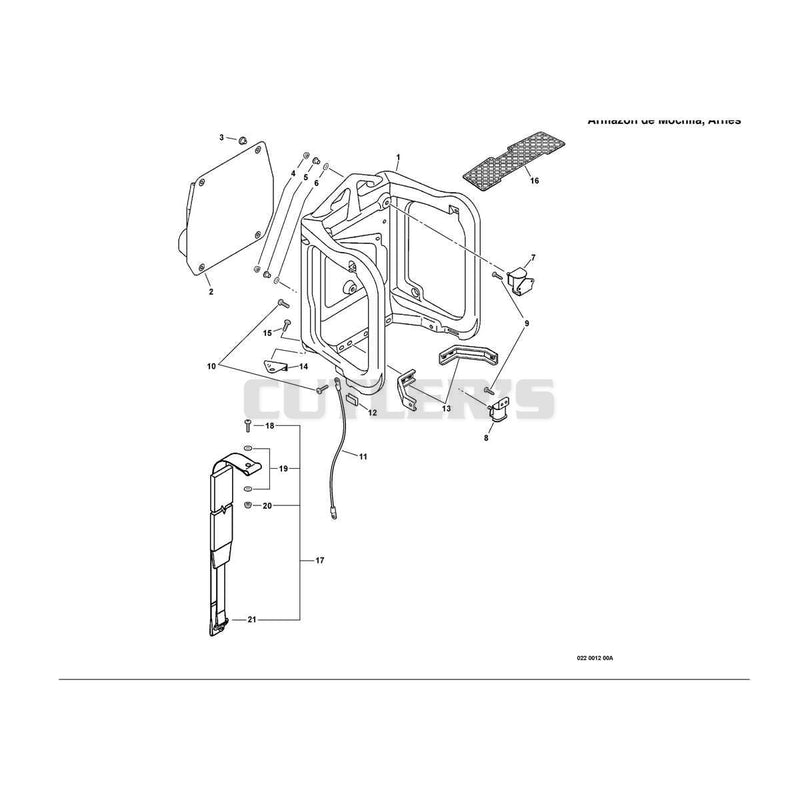 Backpack Frame, Harness