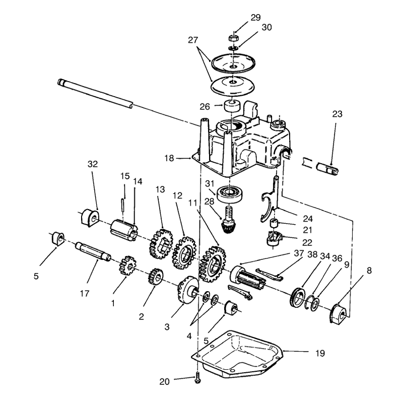 Gear Case Assembly