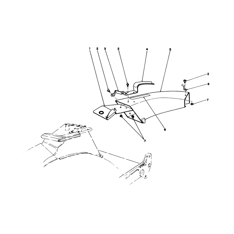 Side Discharge Chute Model No 59108 Optional