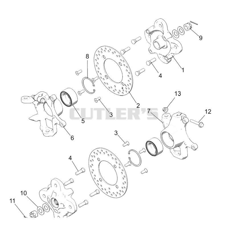 Suspension, Front Carrier