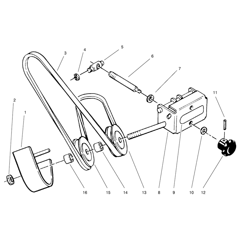 Deck Drive Belt Attachment