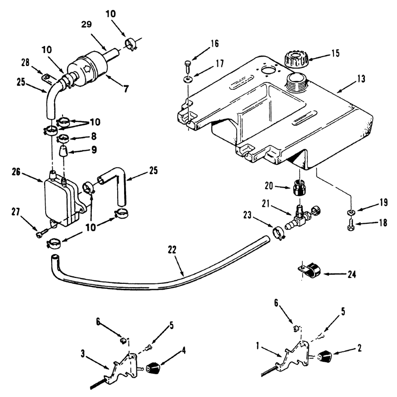 Throttle Choke And Fuel Controls Power Plus