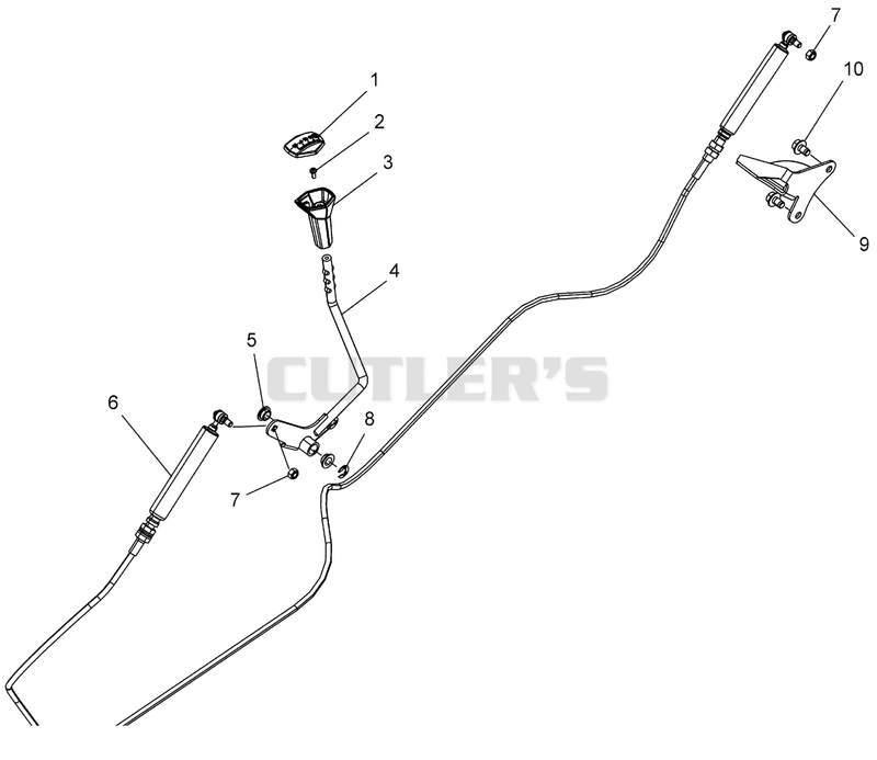 Shift Lever And Cable