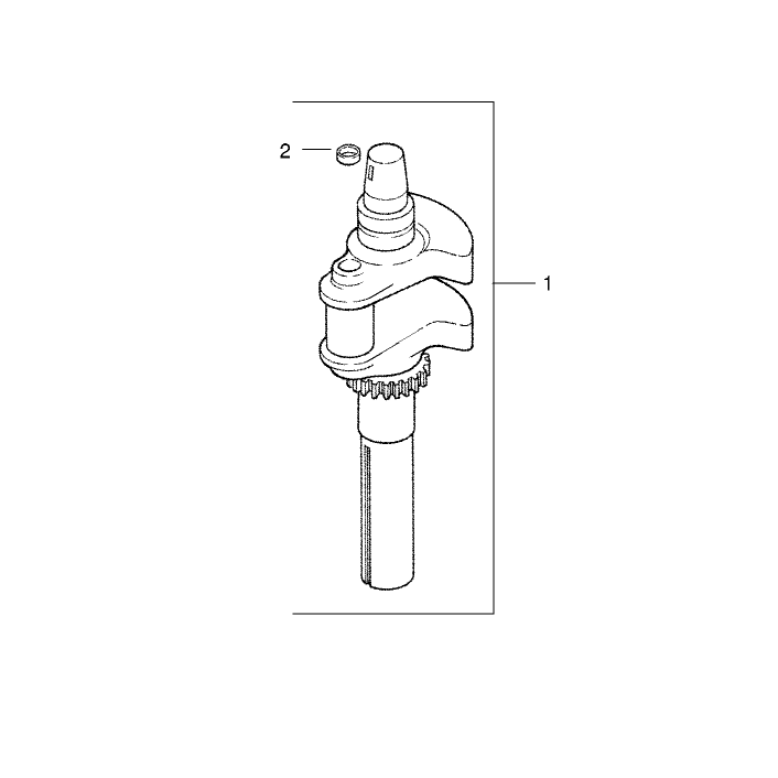 Group 1 Crankshaft Assembly Kohler CV20S-PS65585