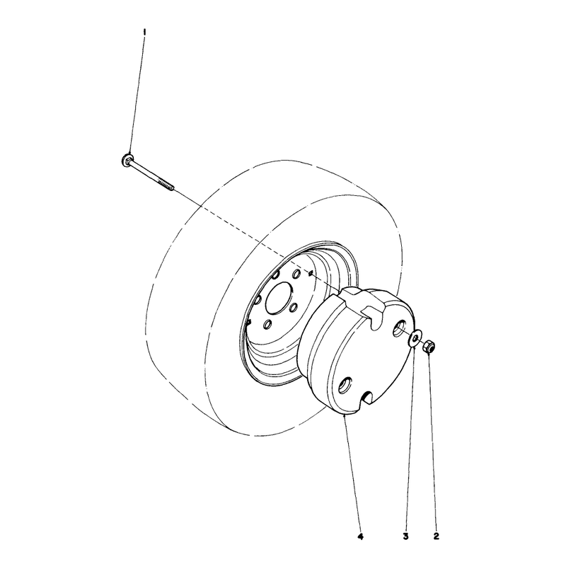 Wheel Weight Kit No 30762 Optional