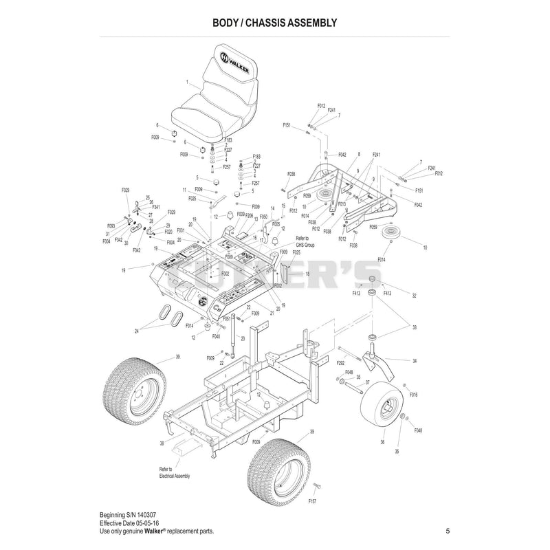 Body Chassis Assembly