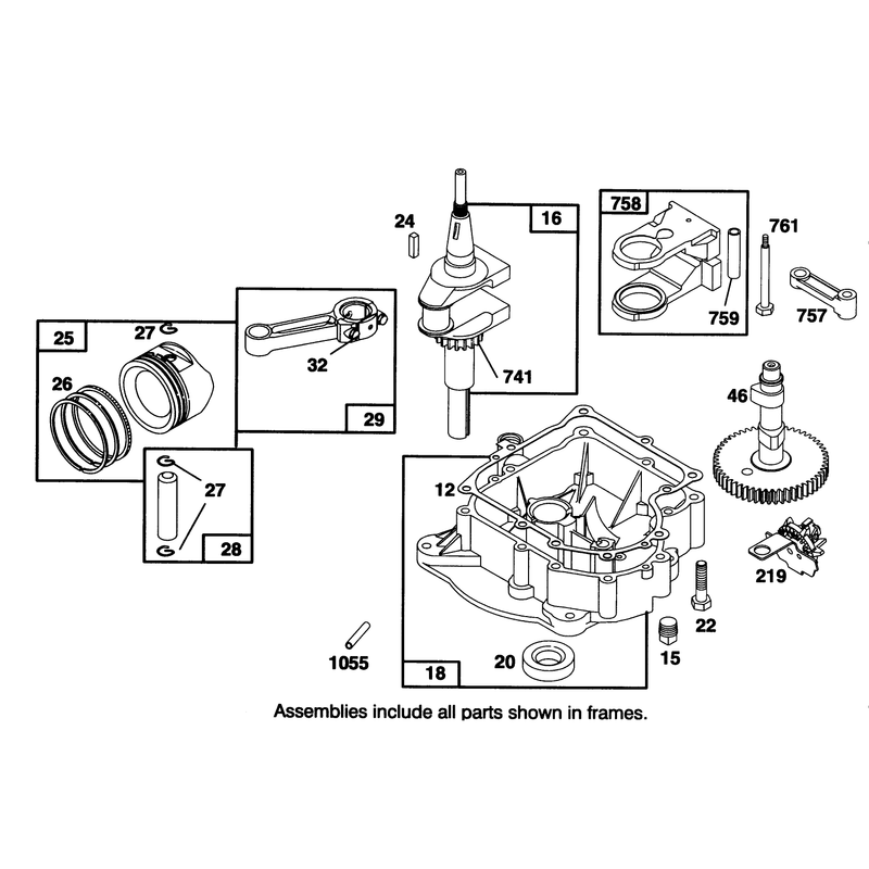 Engine Briggs and Stratton Model 28q777-0168-01