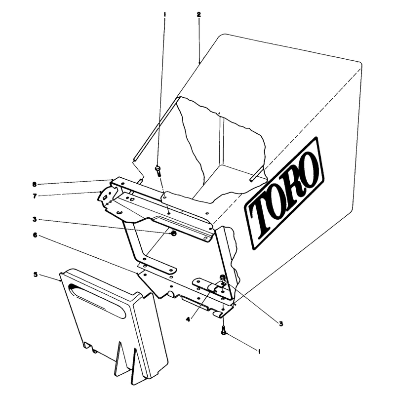 Grass Bag Assembly