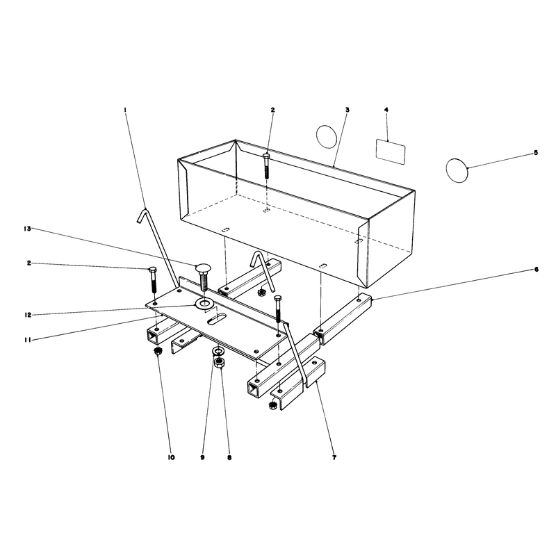Weight Box Assembly Model No. 59138 (optional)