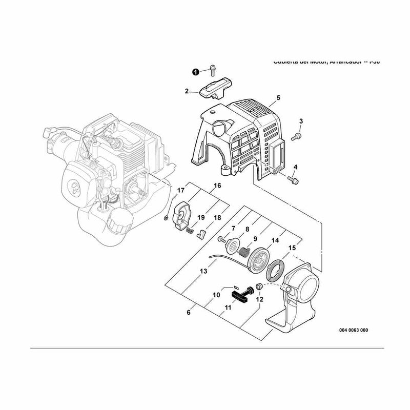 Engine Cover, Starter -- i-30