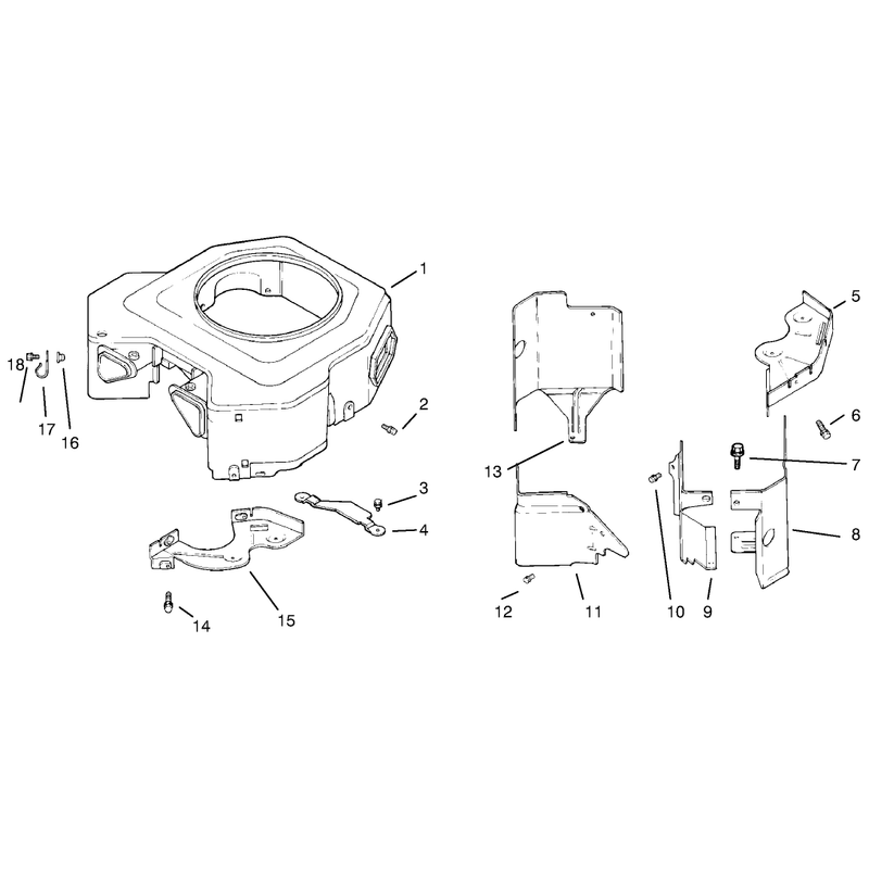 Blower Housing and Baffles