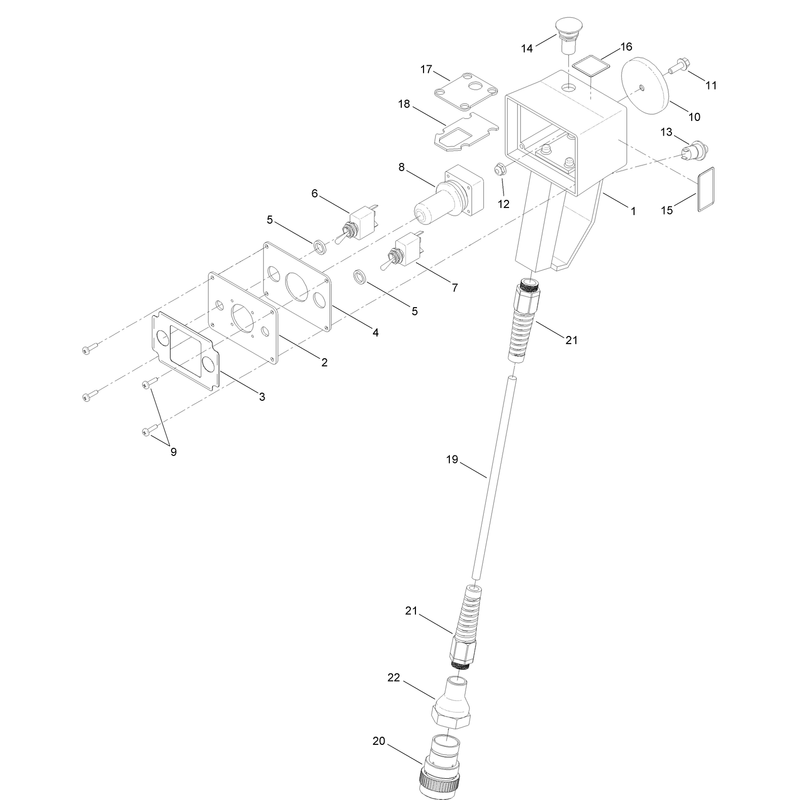 Travel Pendant Assembly No. 125-1629