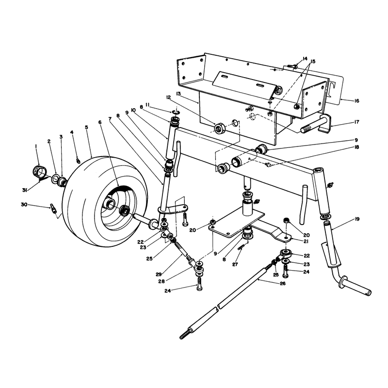 Front Axle Assembly