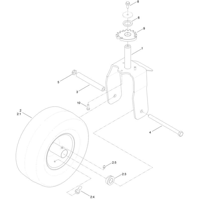 Caster Wheel Assembly