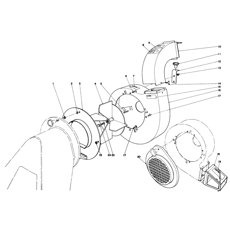 Blower Assembly Model 62912 and 62923