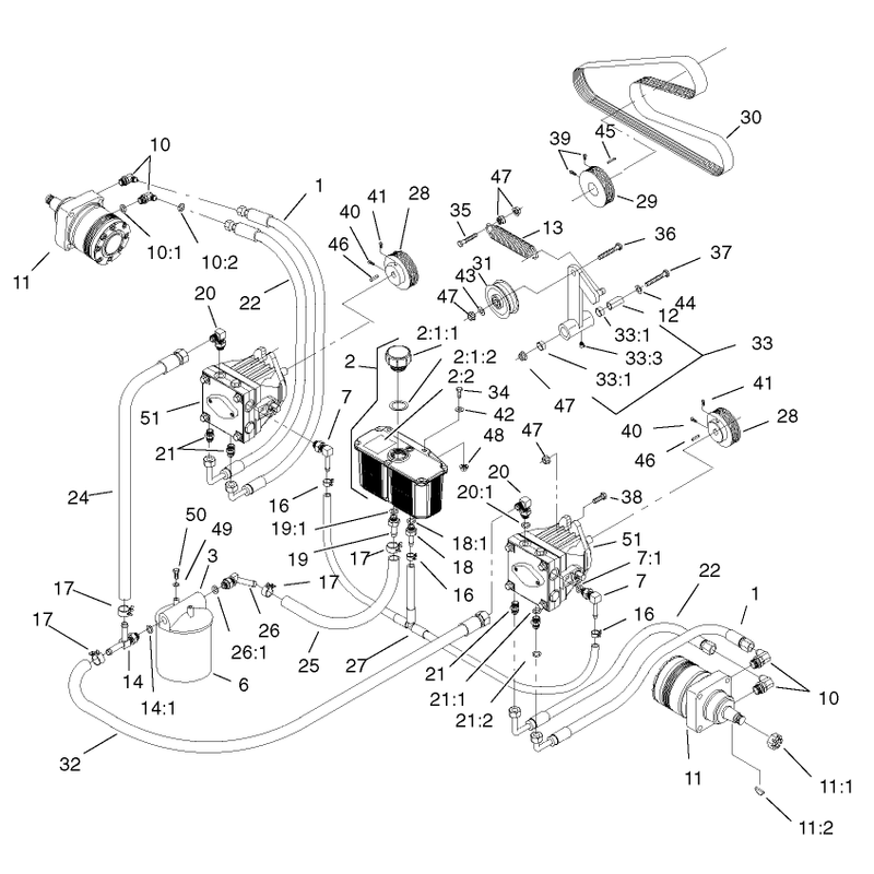 Hydraulic System Assembly