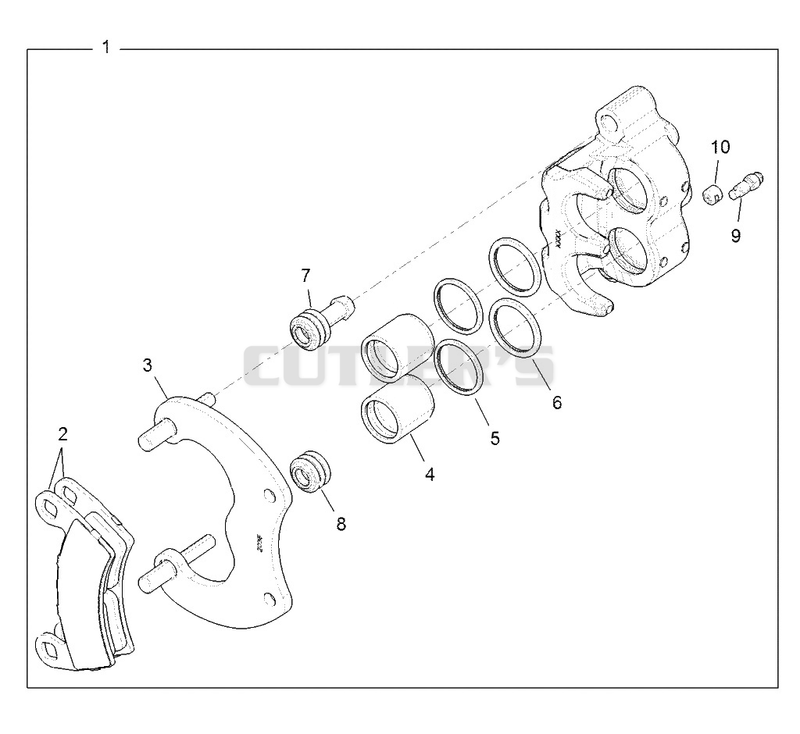 Brakes, Caliper, Rear