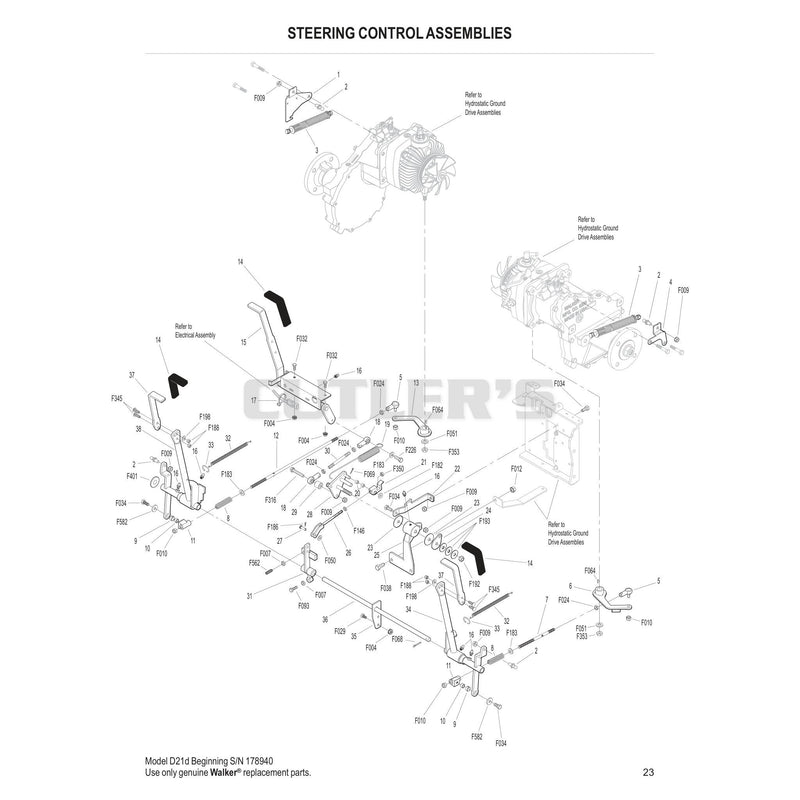 Steering Control Assemblies