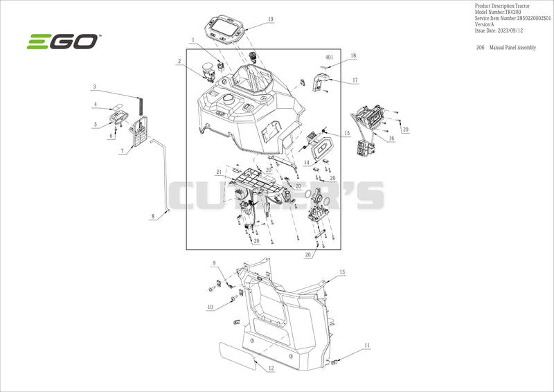 Manual Panel Assembly