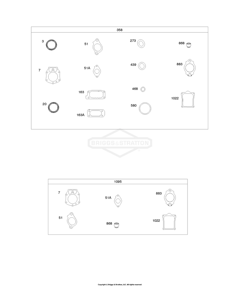 Engine Gasket Set, Valve Gasket Set