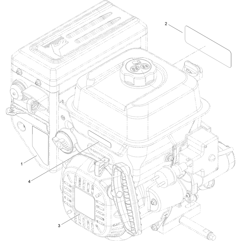 Engine Decal Assembly