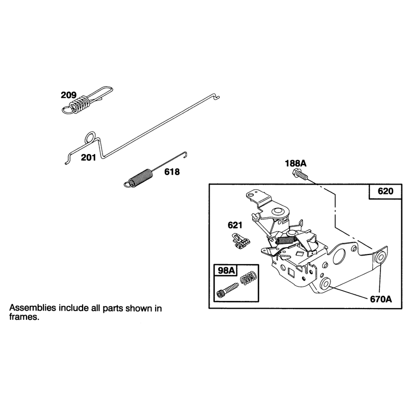 Engine Briggs and Stratton Model 127802-0513-21