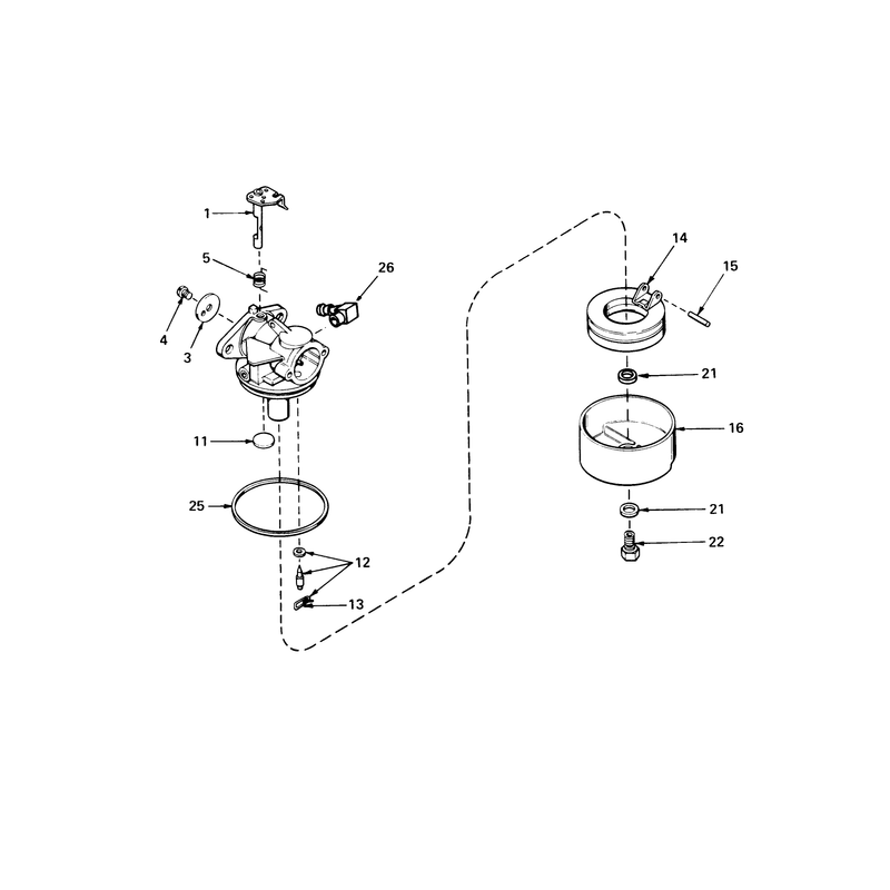 Carburetor No 631831