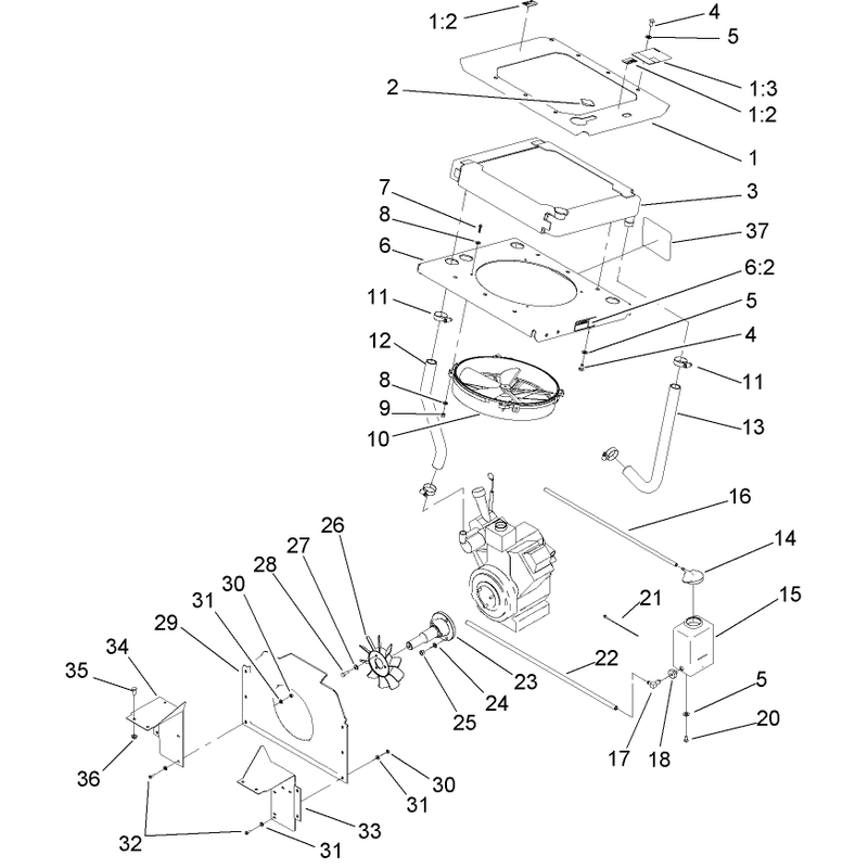 Cooling System Assembly
