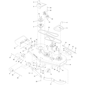 60 Inch Deck Assembly