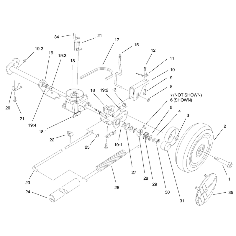 Deck Suspension Assembly