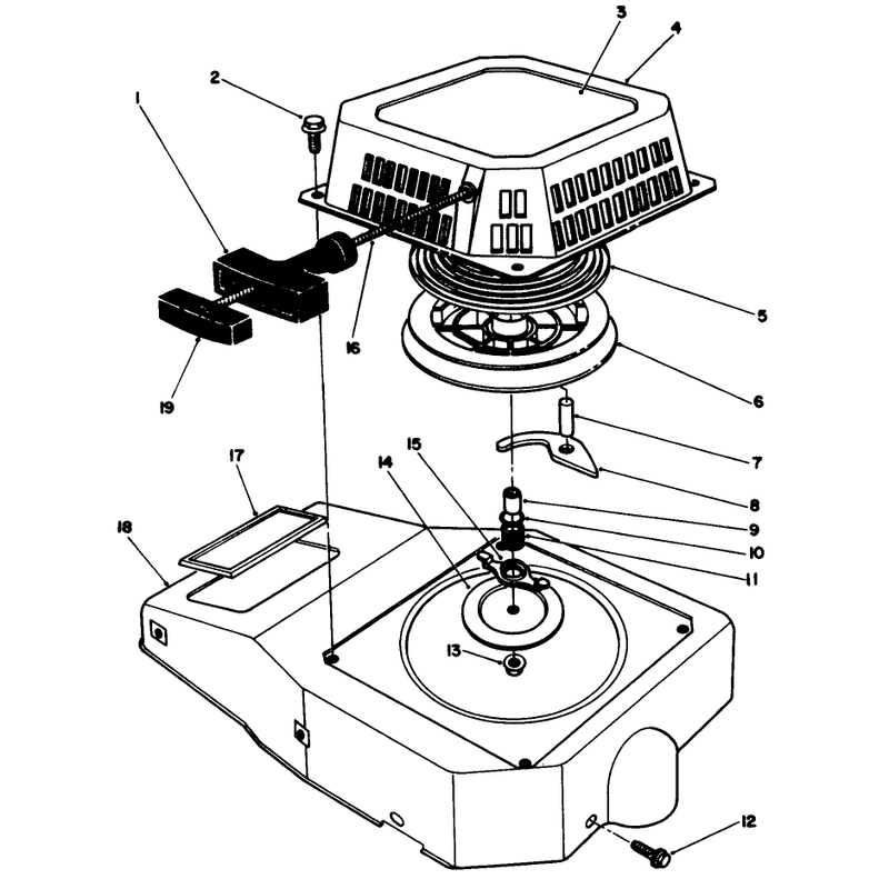 Engine Assembly Model No Vmh 7